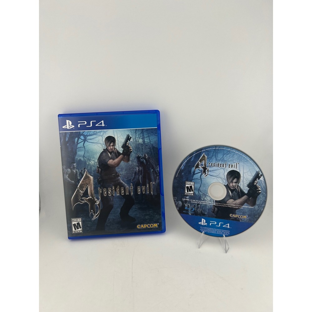 Resident Evil 4 PlayStation 4 PS4 Capcom Survival Horror Leon Kennedy 56031E